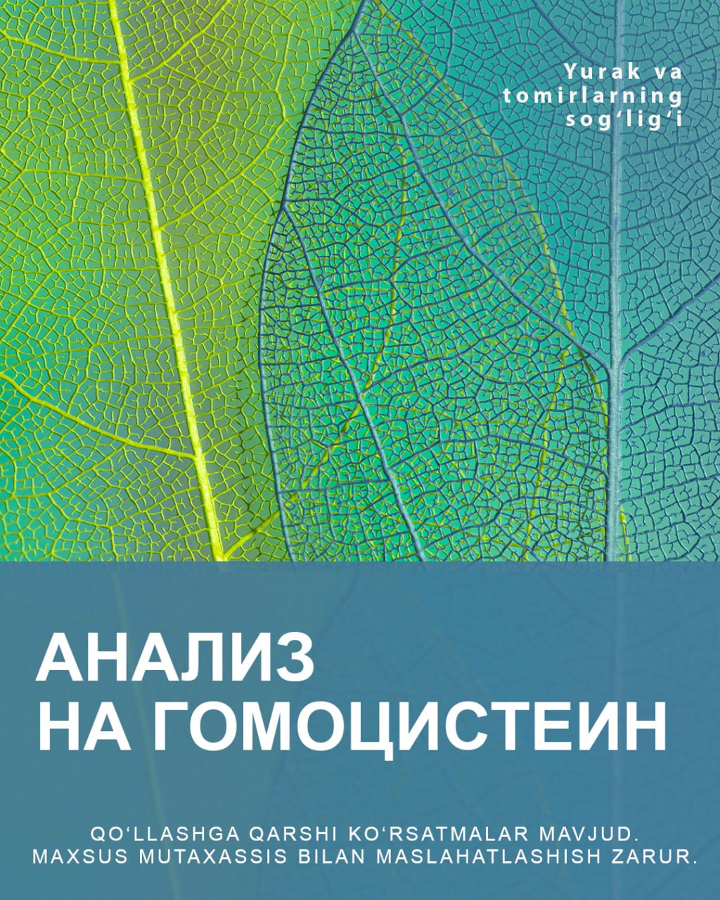 Анализ на гомоцистеин
